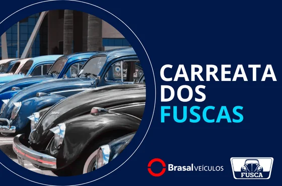 Dia Nacional do Fusca. Carreata Brasal Veículos.